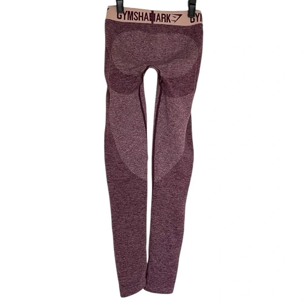 Gymshark Flex Leggings in Marl Purple | XS - Picture 4 of 7